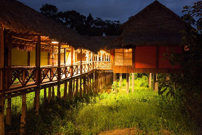 3-Day Iquitos Amazon Jungle Adventure at Heliconia Lodge - Meals, water, and daily comfort