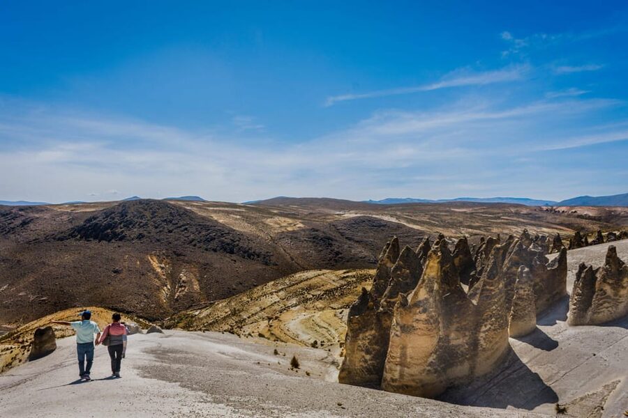 Adventure Day in Arequipa: Pillones Waterfall + Rock Forest - Entering the Puruña Stone Forest