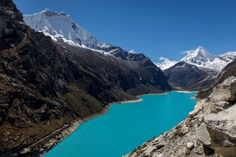 Ancash: Trekking to Paron Lagoon with Entrance | Full day| - Arriving at turquoise Parón Lagoon