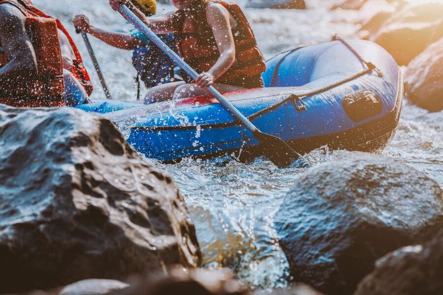 Arequipa: Chili River Rafting - Volcanic rock, old terraces, and open mountain views
