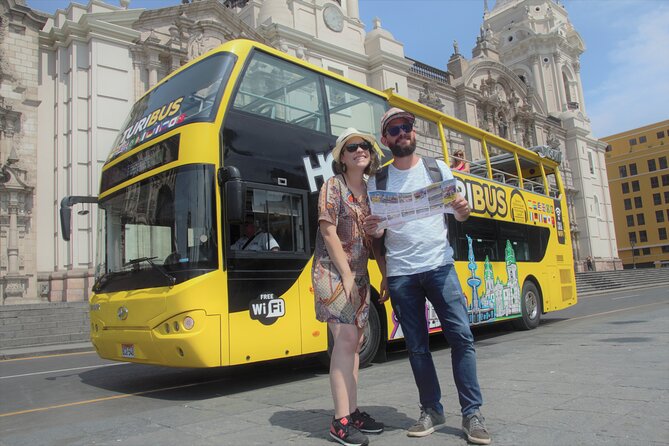 City Tour Panoramic Bus Departure from Larcomar - Santo Domingo and the walking portion