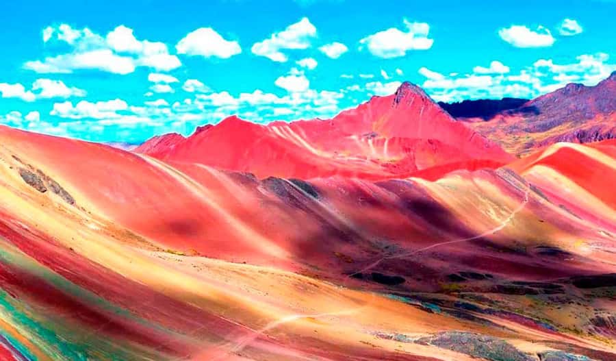 Colorful mountain tour Palcoyo | Cusco - The two-hour hike to 4,900 meters