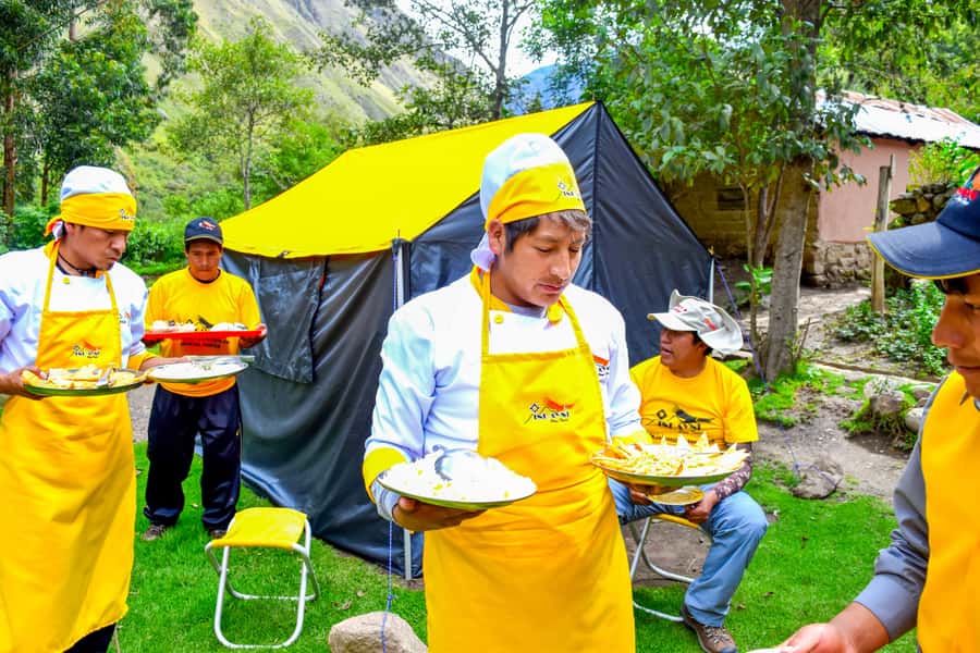 Cusco: 5-Day Salkantay Ultimate Trek to Machu Picchu - Day 4: Llactapata and the first view of Machu Picchu