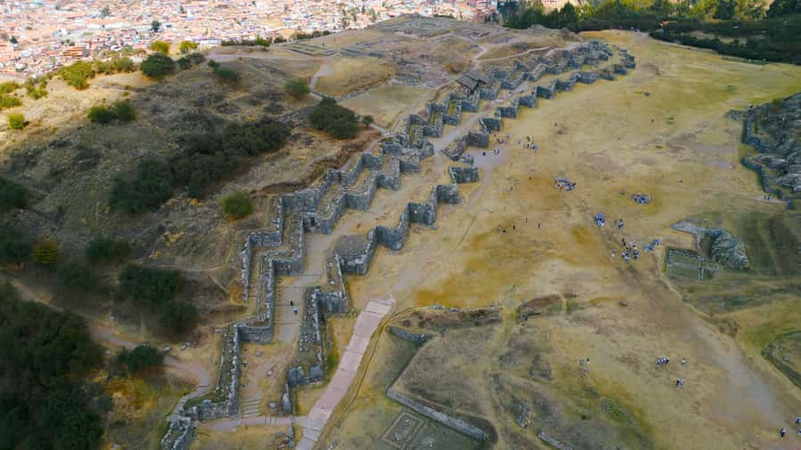 Cusco : Half-Day Explore Inca Ruins qoricancha sacsayhuaman - Puca Pucara and the short stop at G28Q+J5R