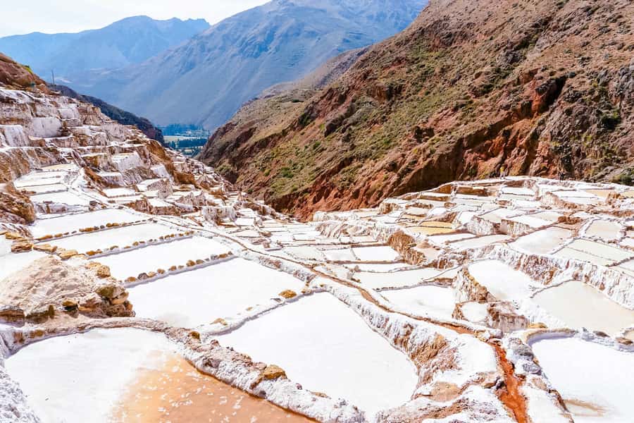 Cusco: Maras and Moray Tour ending in Ollantaytambo - Moray and the Inca terraces in a natural hollow