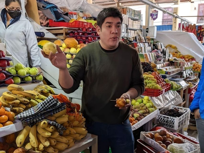 Cusco: Peruvian Cooking Class, Cocktails & Local Market Tour - A generous meal at the shared table