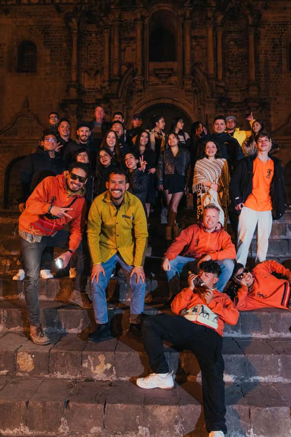 Cusco: Pub Crawl with Skip-the-Line Access and Drinks - First Stop: A Restobar With a Historic Center View