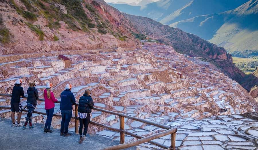 Cusco: Sacred Valley Day Trip with Maras & Moray Salt Mines - Maras Salt Wells Turn a Mountain Slope White