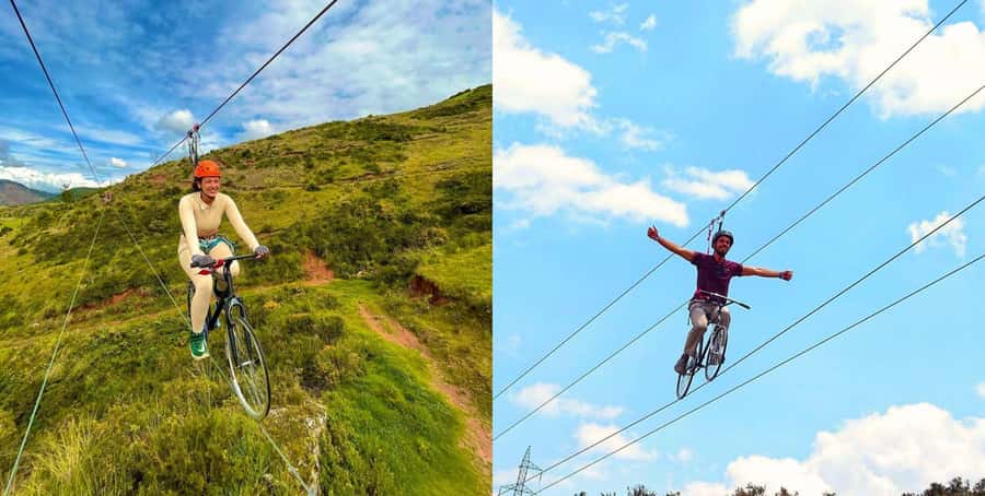 Cusco: Via Ferrata, Skybike, and Rappel Adventure - From Cusco’s fountain to Cachimayo