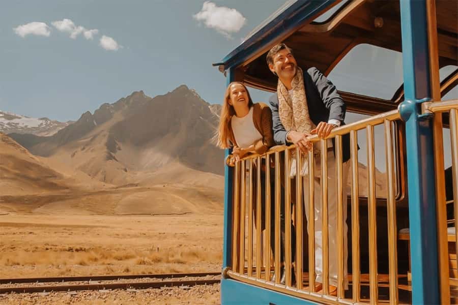Excursion Cusco - Puno - Titicaca Observatory Train - Abra La Raya at 4,300 meters