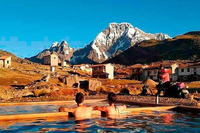 Excursion to Ausangate & 7 lakes with Coca Ceremony |Private| - Pacchanta hot springs after the walk