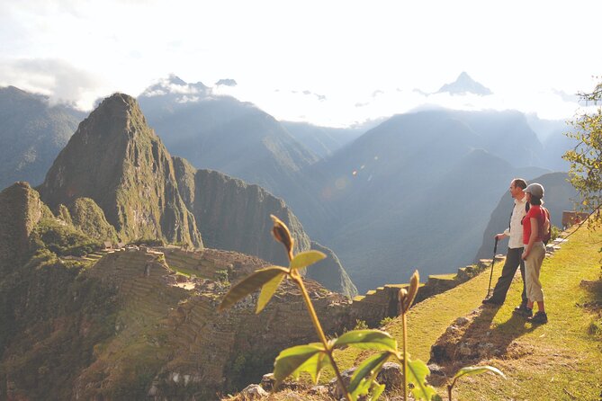 Experience Machu Picchu sustainably on a private tour from Cusco - The shuttle climbs from town to the sanctuary