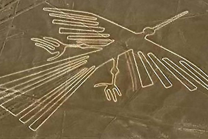 Flight Over the Nazca Lines from Pisco + Huacachina Oasis - The Nazca Lines from a small plane