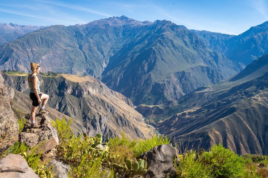 From Arequipa: 2-Day Colca Canyon Trekking Tour - From Cabanaconde down to San Juan de Chuccho