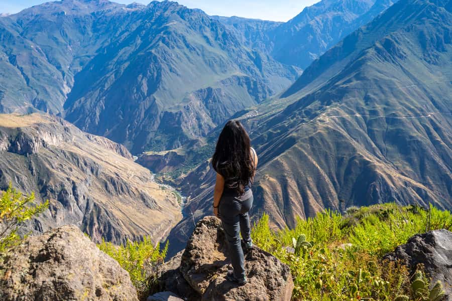 From Arequipa: 2-Day Colca Canyon Trekking Tour - The final six hours to Sangalle Oasis