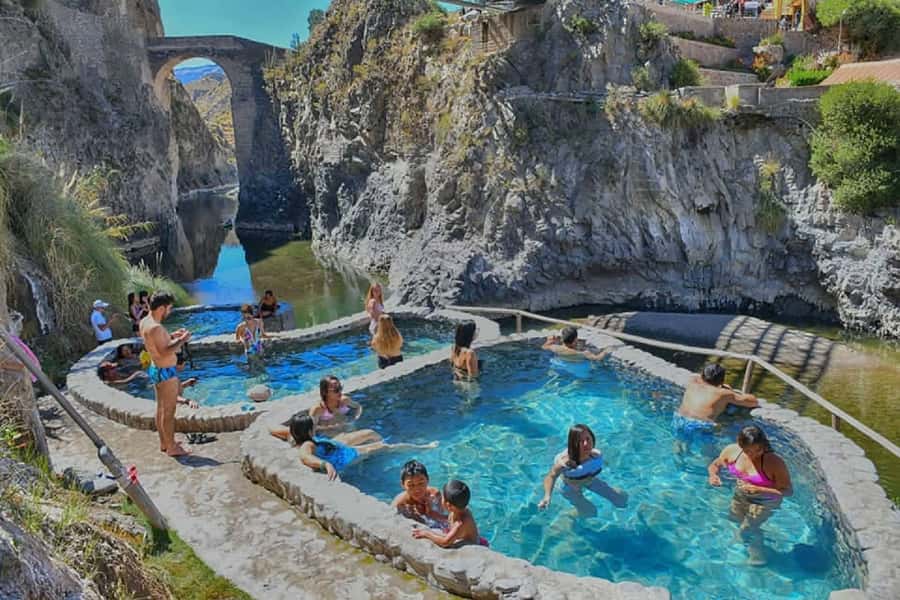 From Arequipa: 2-Day Colca Canyon Trekking Tour - Hot springs, terraces, and the ride back to Arequipa
