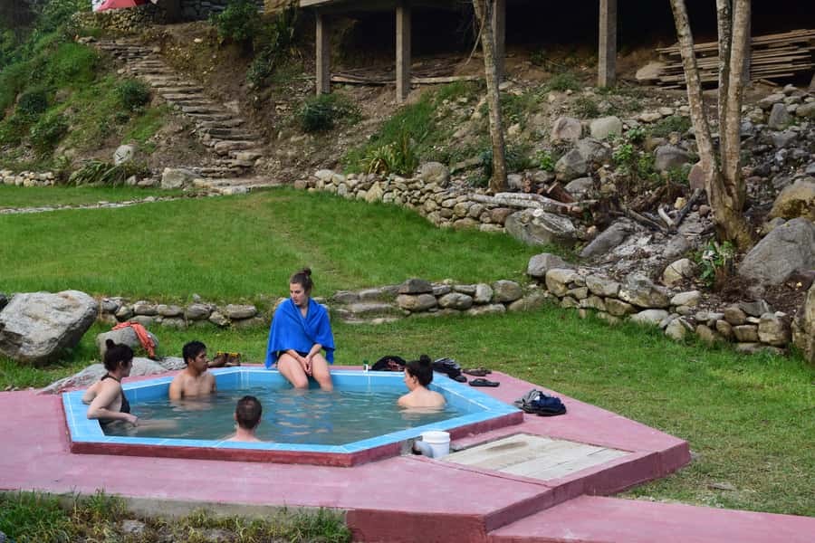 From Cusco: 5-Night Trip with Salkantay Trek & Machu Picchu - Day four: Llactapata, Mandor waterfalls, and Aguas Calientes