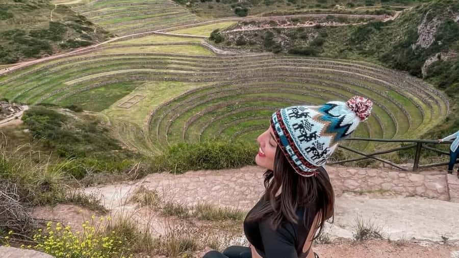 from Cusco: Atv Tour Maras, Moray, and Salt Mines - Moray’s circular Inca terraces