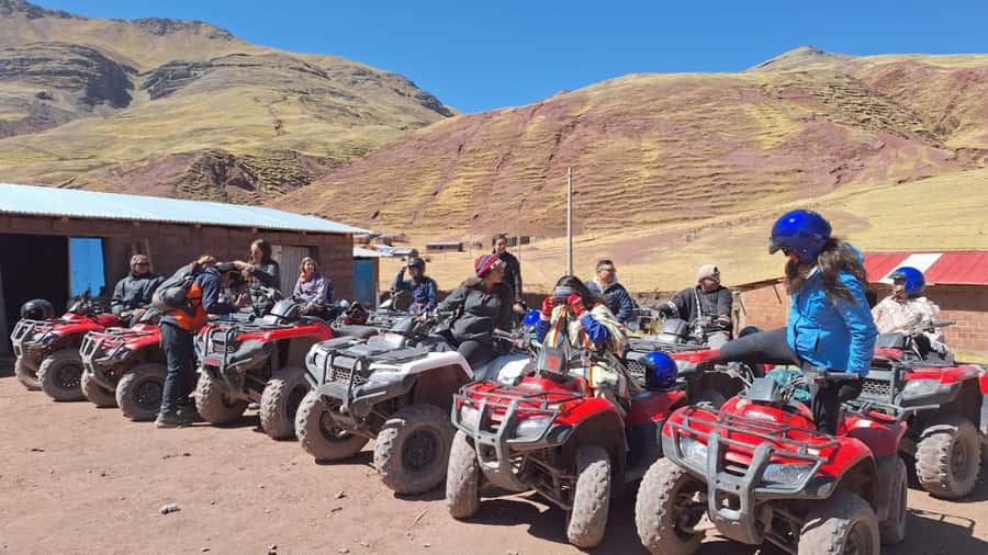 from Cusco: Atv Tour Maras, Moray, and Salt Mines - Maras and its more than 3,000 salt ponds