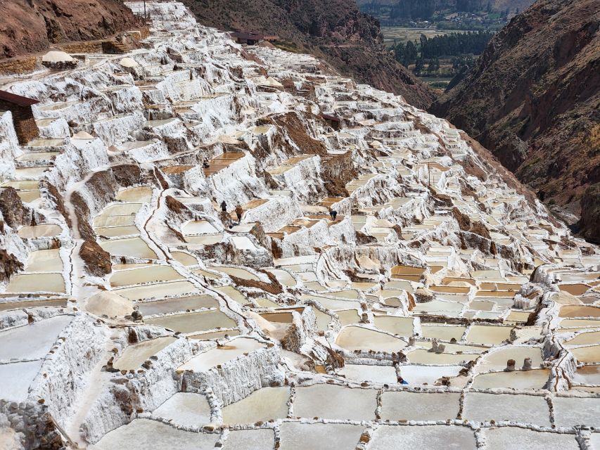 From Cusco: Chinchero, Moray, Maras, Ollantaytambo, Pisaq - Maras Salt Mines: an ancient process still in use