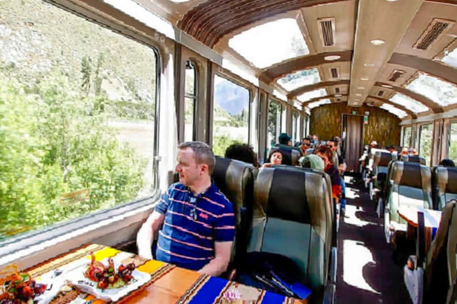 From Cusco: Full-Day Group Tour of Machu Picchu - The panoramic train to Aguas Calientes