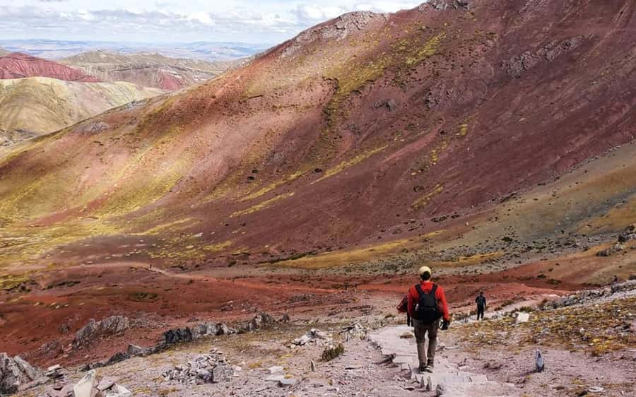 From Cusco: Full day Palccoyo Mountain tour - Breakfast in Cusipata breaks up the long ride