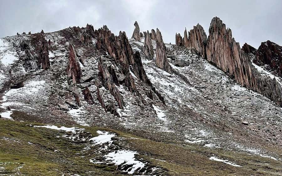 From Cusco: Full day Palccoyo Mountain tour - The 45-minute walk to Palccoyo