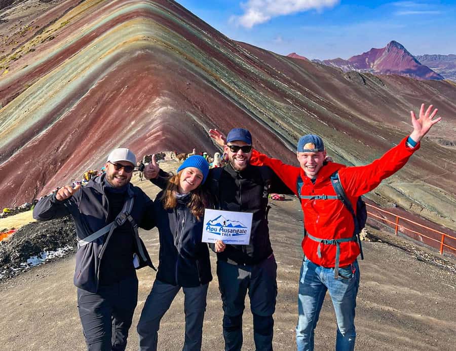 From Cusco: Full Day Rainbow Mountain + Red Valley | PRIVATE - The trail rewards slow walking and frequent pauses