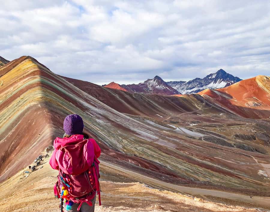 From Cusco: Full Day Rainbow Mountain + Red Valley | PRIVATE - The early road to Cusipata sets the tone