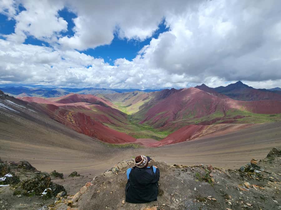 From Cusco: Full Day tour to Rainbow mountain and Red Valley - The 1.5 to 2 hour climb to Rainbow Mountain
