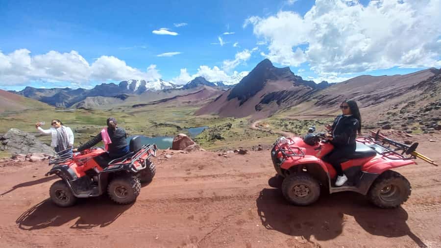 From Cusco: Mountain of colors and red valley on ATVs - Red Valley by ATV