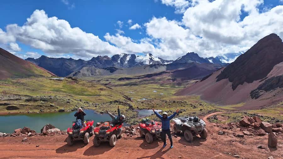 From Cusco: Mountain of colors and red valley on ATVs - The 3:30 AM pickup and long road to Cusipata