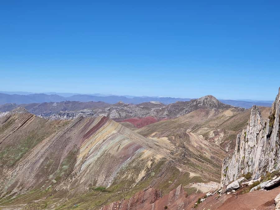 From Cusco: Palcoyo Rainbow Mountain Guided Tour - Walking among Palcoyo’s three colored mountains