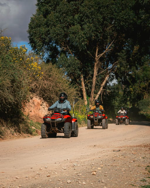 From Cusco: Quad bike tour Moray and Salt Mines - Maras Salt Mines from the viewing area