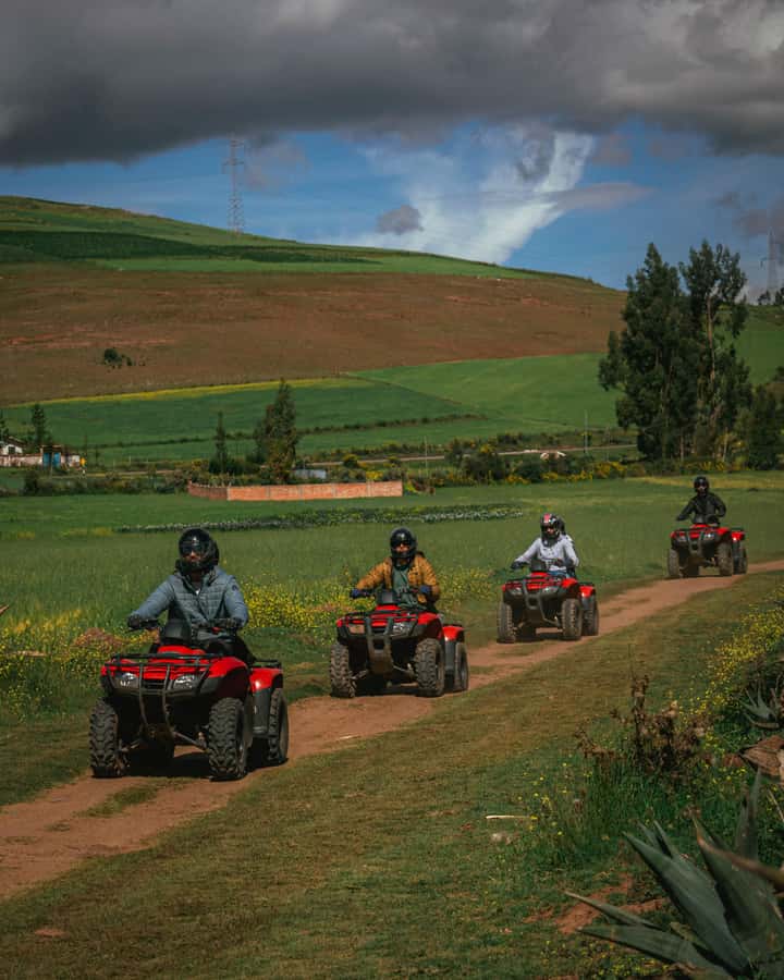 From Cusco: Quad bike tour Moray and Salt Mines - The early Cusco pickup and one-hour ride to base
