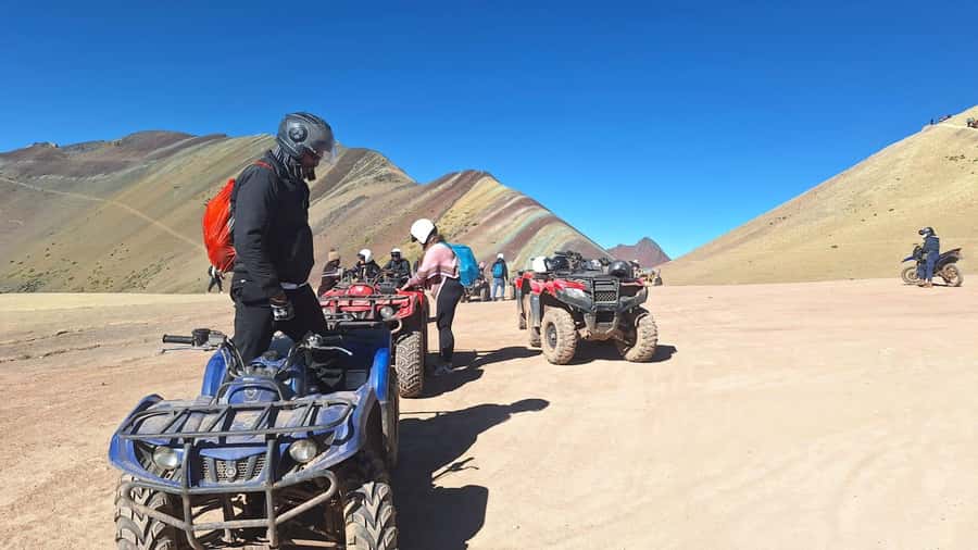 From cusco: Rainbow Mountain ATV Tour with meals - Qosqopata is where the ATV portion begins