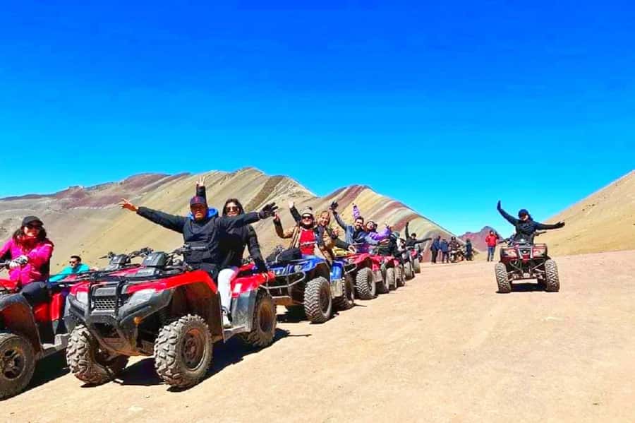 From Cusco: Rainbow Mountain in ATV Quad Bikes + meals - Key points to know before booking