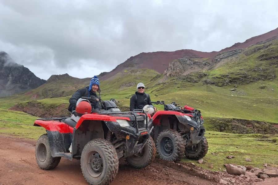 From Cusco: Rainbow Mountain in ATV Quad Bikes + meals - The early start from Cusco