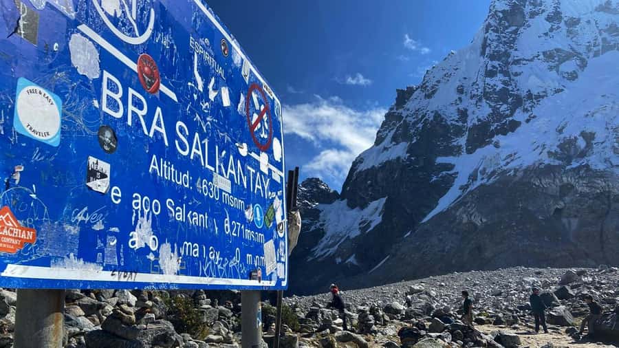 From Cusco: Salkantay trek 5 days/4 nights meals included - Day four: Llactapata, the railway walk, and Aguas Calientes