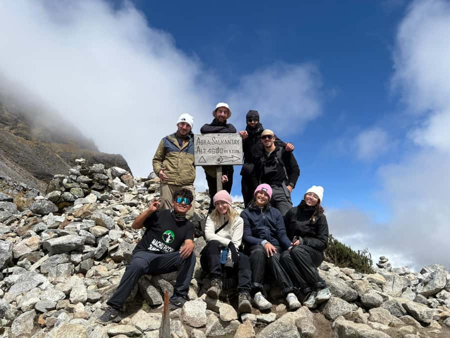 From Cusco: Salkantay Trek to Machu Picchu 5D/4N or 4D/3N - Day two: Salkantay Pass at 4,630 meters