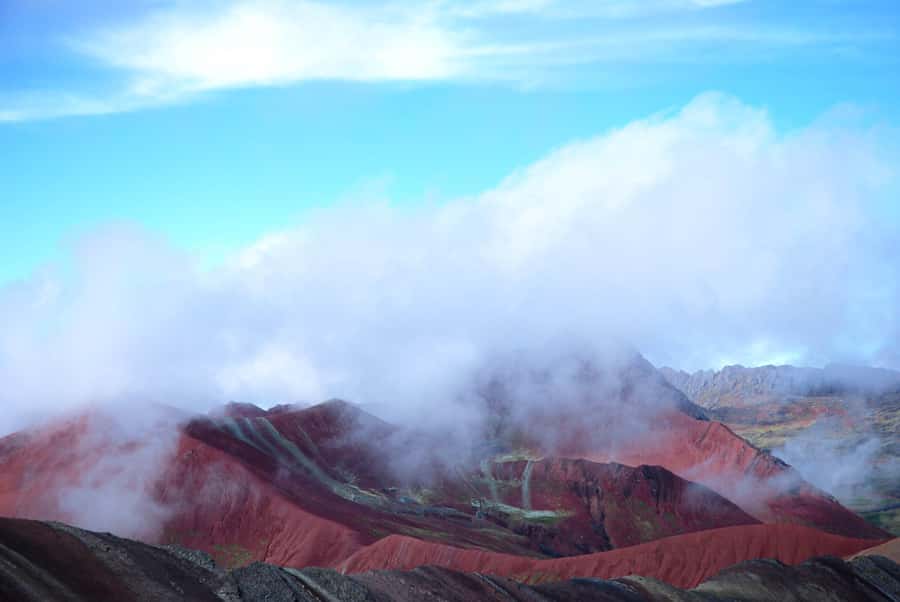 From Cusco: Vinicunca Mountain of Colors Excursion + Ticket - Reaching Llaqto and beginning the uphill walk