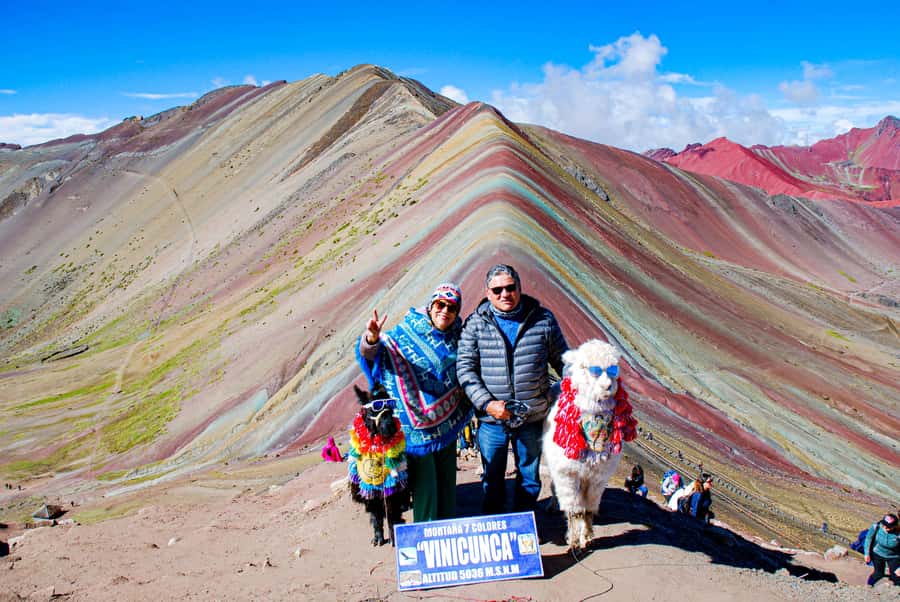 From Cusco: Vinicunca Mountain of Colors Excursion + Ticket - About one hour at the Mountain of Colors