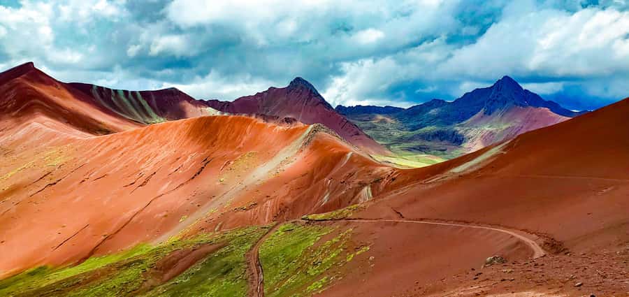 From Cusco: Vinicunca Mountain of Colors Excursion + Ticket - The descent and the return through Cusipata