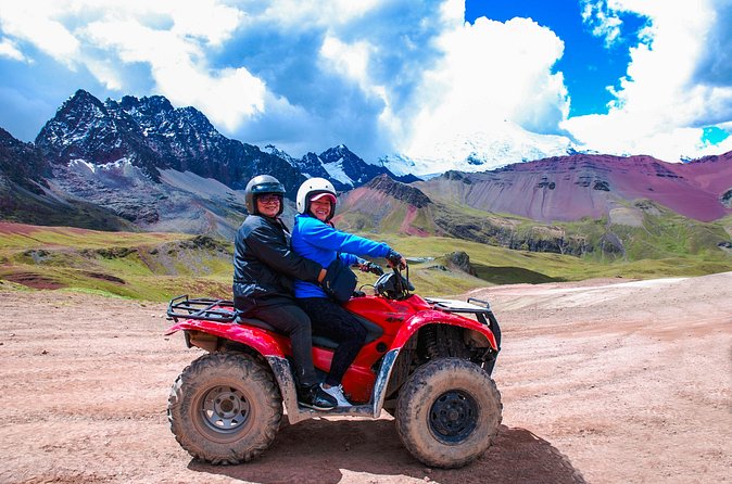 From Cusco: Vinicunca Rainbow Mountain ATV Tour with Meals - Riding the 3-kilometer ATV route