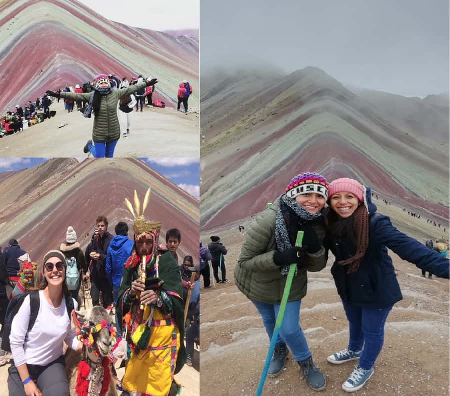 From Cusco: Vinicunca Rainbow Mountain Day Trip - Descent, buffet lunch, and the four-hour return