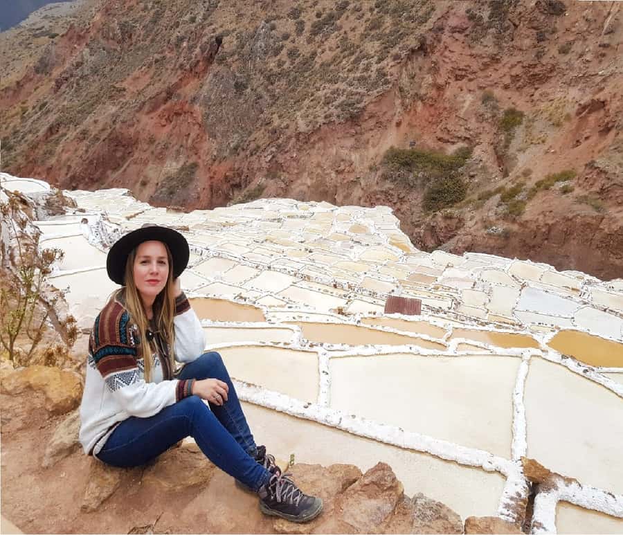 From Cuzco: Sacred Valley, Moray Terraces, and Salt Mines - Maras salt pools: a working mountain site