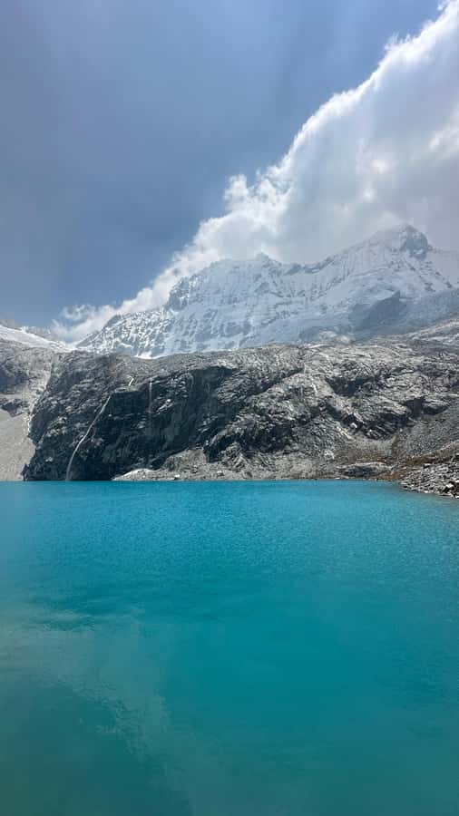 From Huaraz: Hike to the Lagoon 69 - The three-hour climb from Cebollapampa