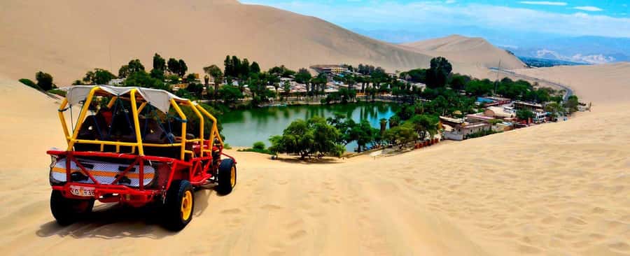 From Ica | Buggy excursion through the Huacachina Desert - Leaving Ica at 3:30 p.m.