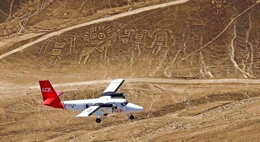 From Ica or Huacachina: Flight Tour Nazca Lines | Overflight - Arriving at María Reiche Aerodrome