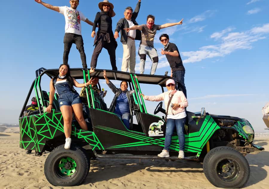 From Lima: Ballestas Islands, Huacachina with buggy Economic - Huacachina Oasis and the sand dunes